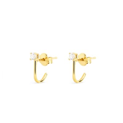 Lucy Spark Gold Earrings