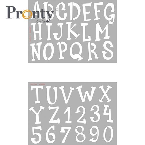 Pronty Crafts Alfabet Kinderen set 2 x A4