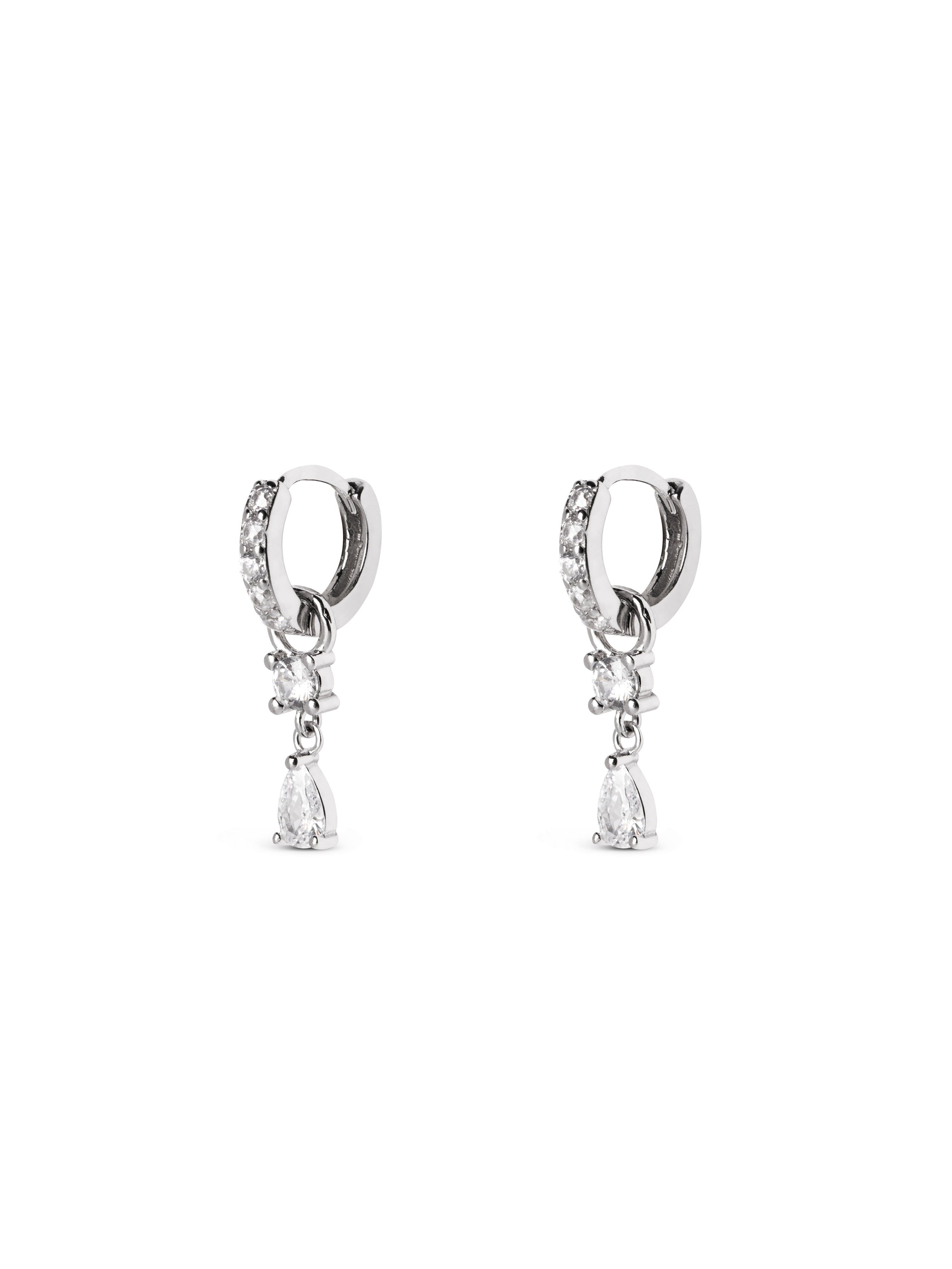 Bari Silver Earrings