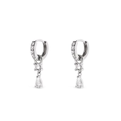 Boucles d'oreilles en argent Bari