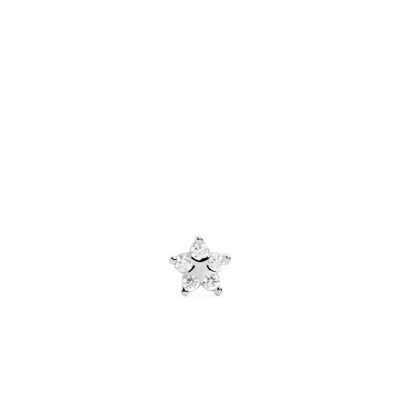 Star Spark Silver Drop Earring