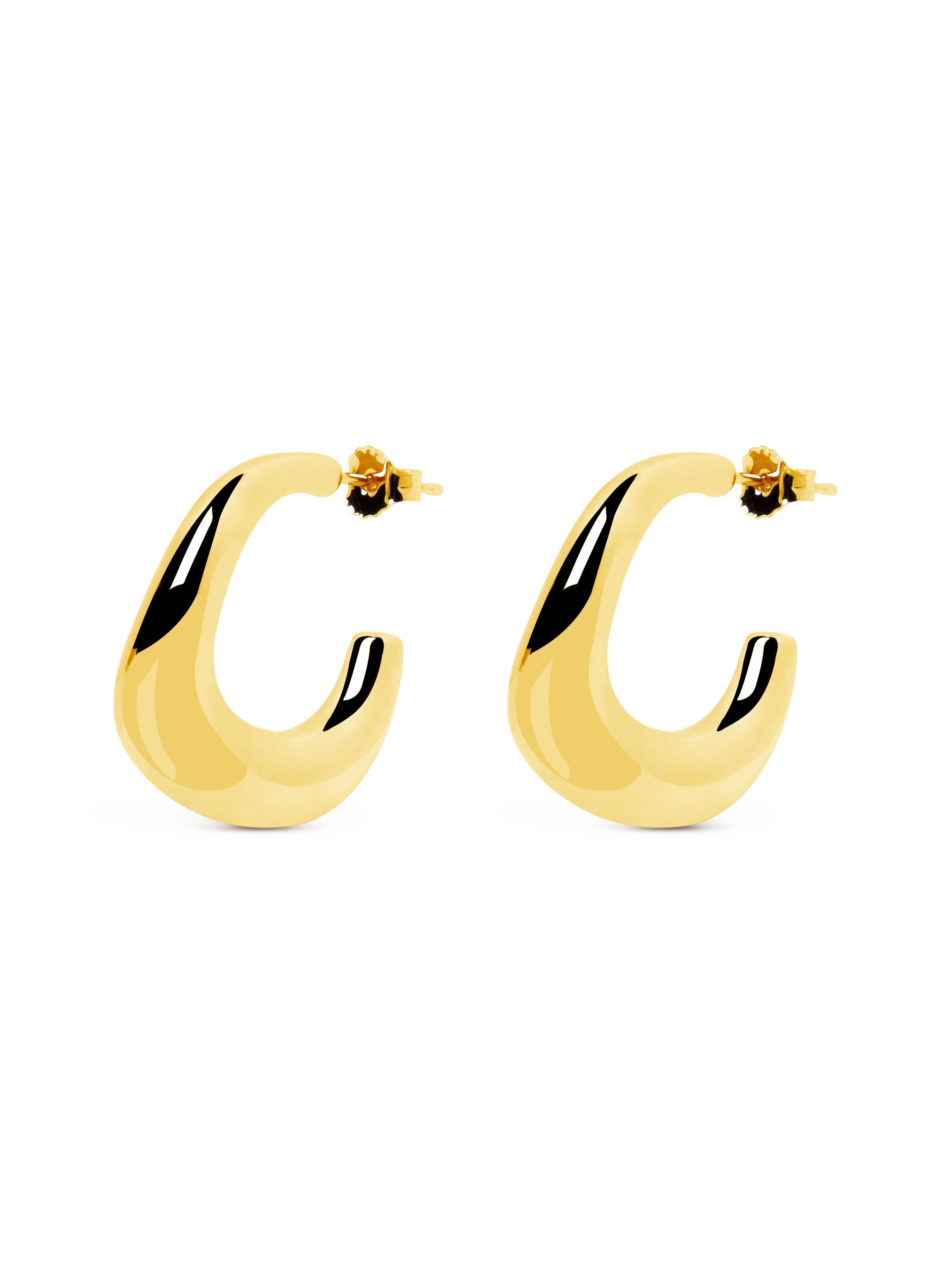 Megha Gold Earrings