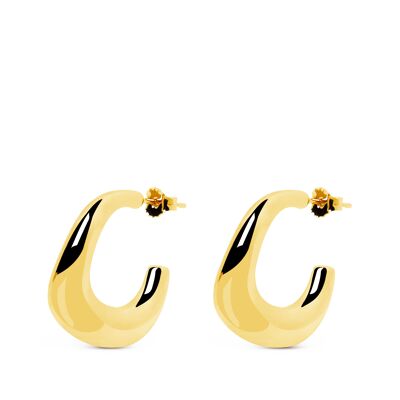 Megha Gold Earrings
