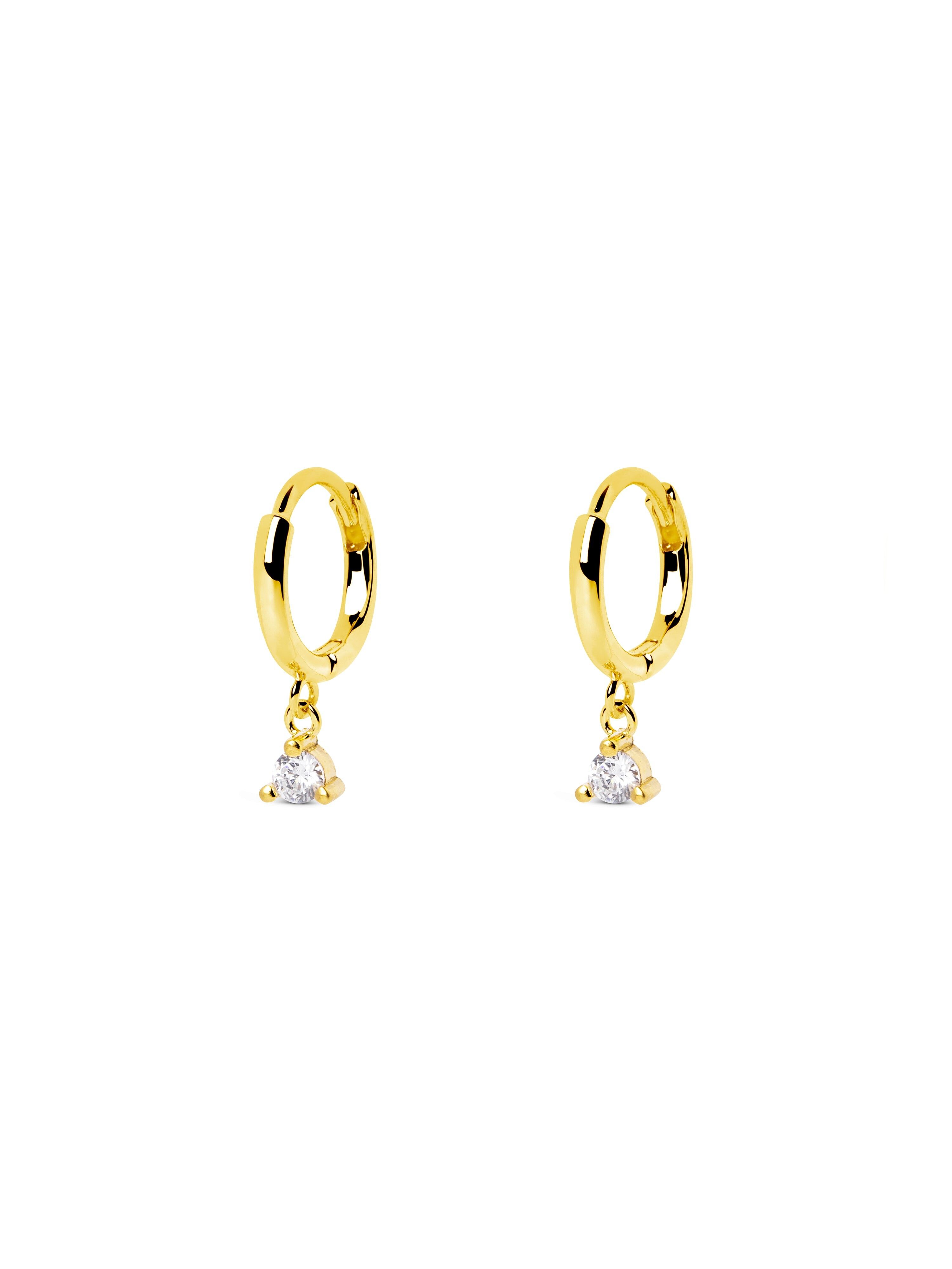 Gold Drop Earrings