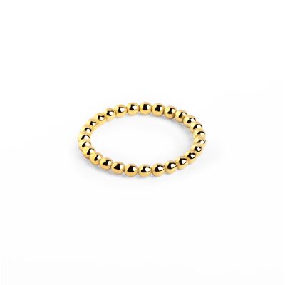 Pebbles Gold Ring