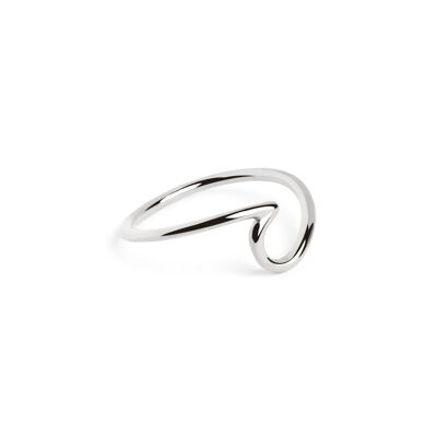 Anillo Wave Plata