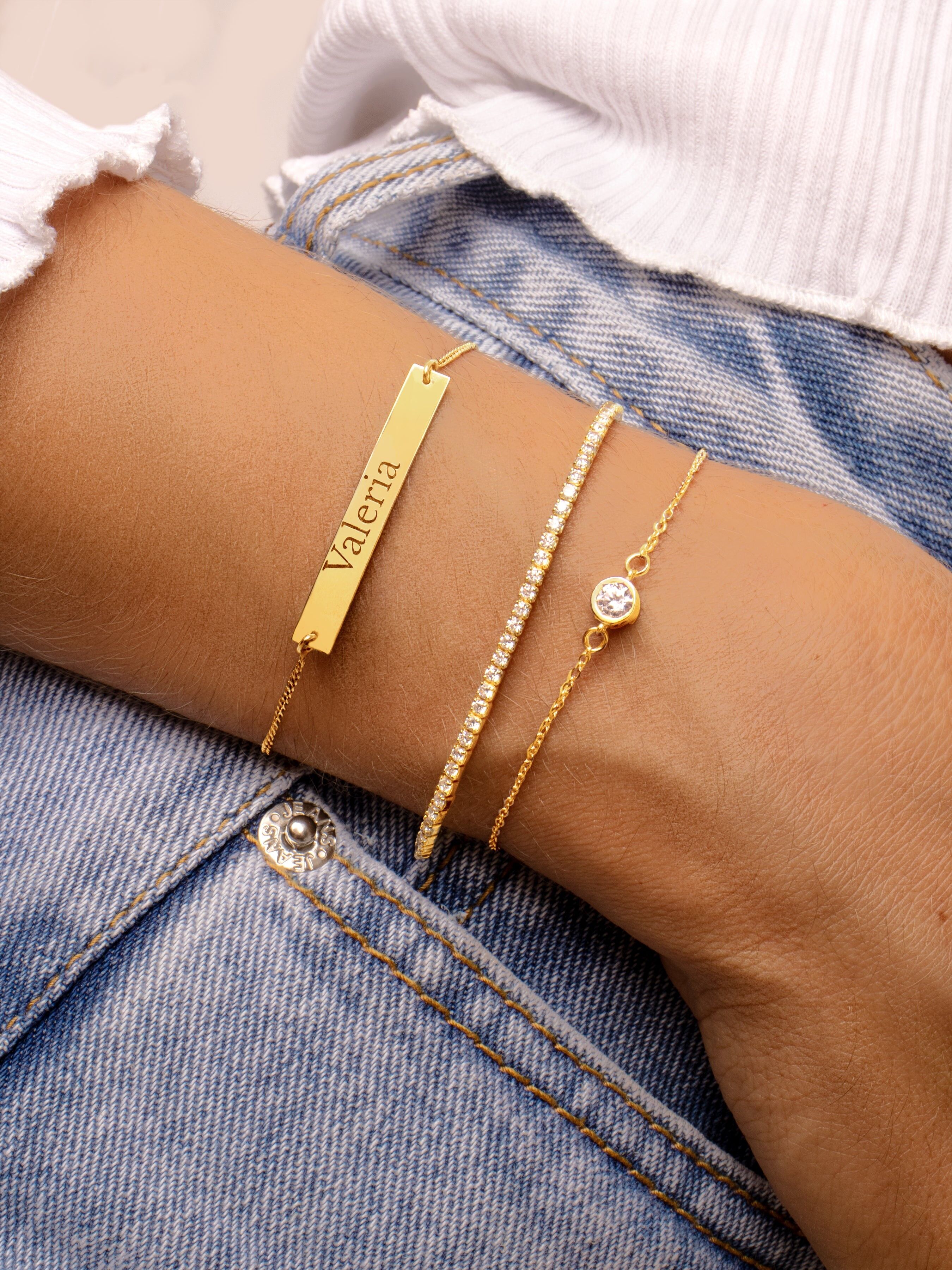 Gold Diamond Bracelet