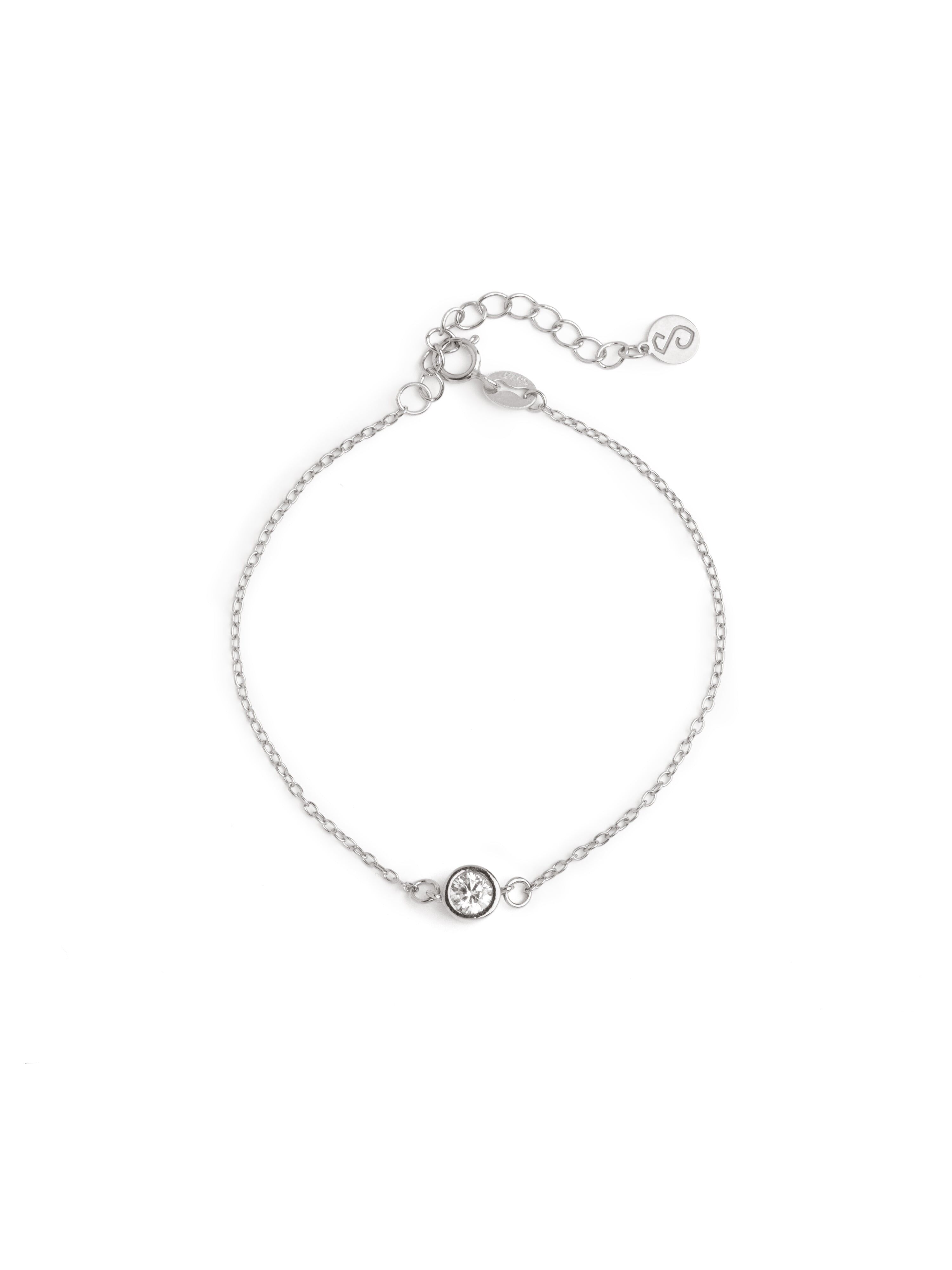 Diamond Silver Bracelet