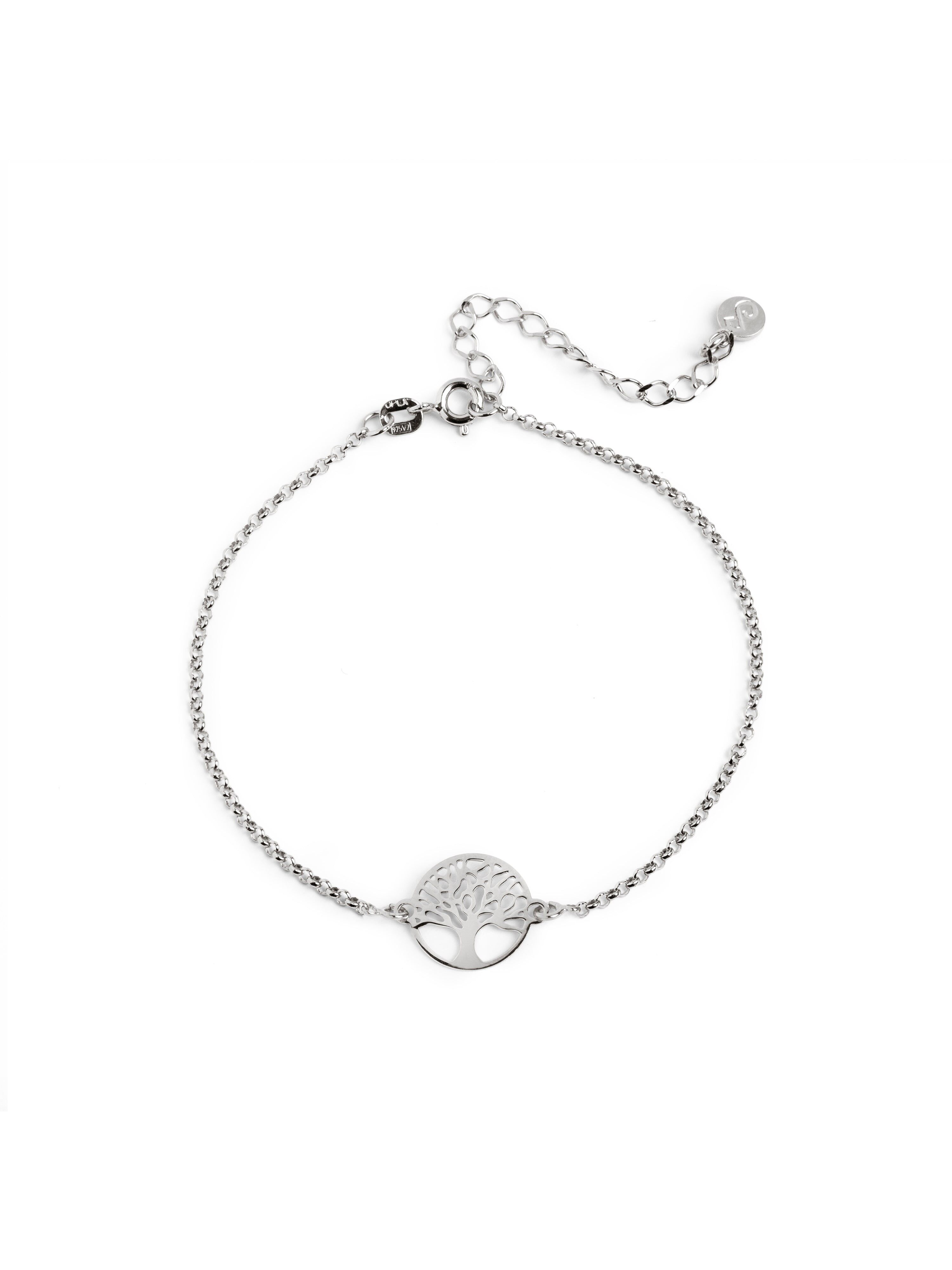 Silver Tree of Life Bracelet
