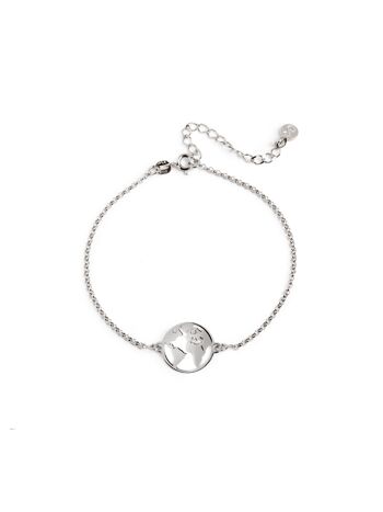 Bracelet Monde Argent 1