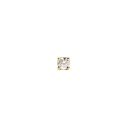 Gold Spark Loose Earring