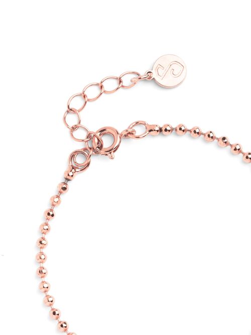 Pulsera Pebbles Oro Rosa