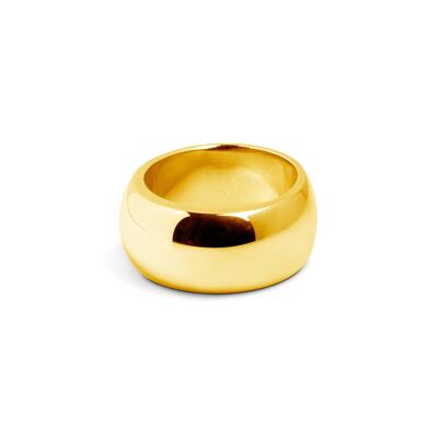Curve Gold Ring