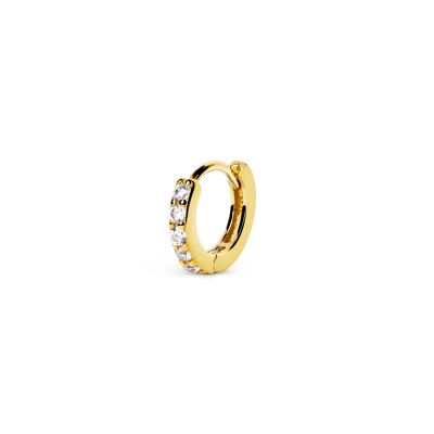 Cleo M Gold Hoop Loose Earring