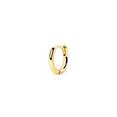 Klein 7 Gold Hoop Loser Ohrring