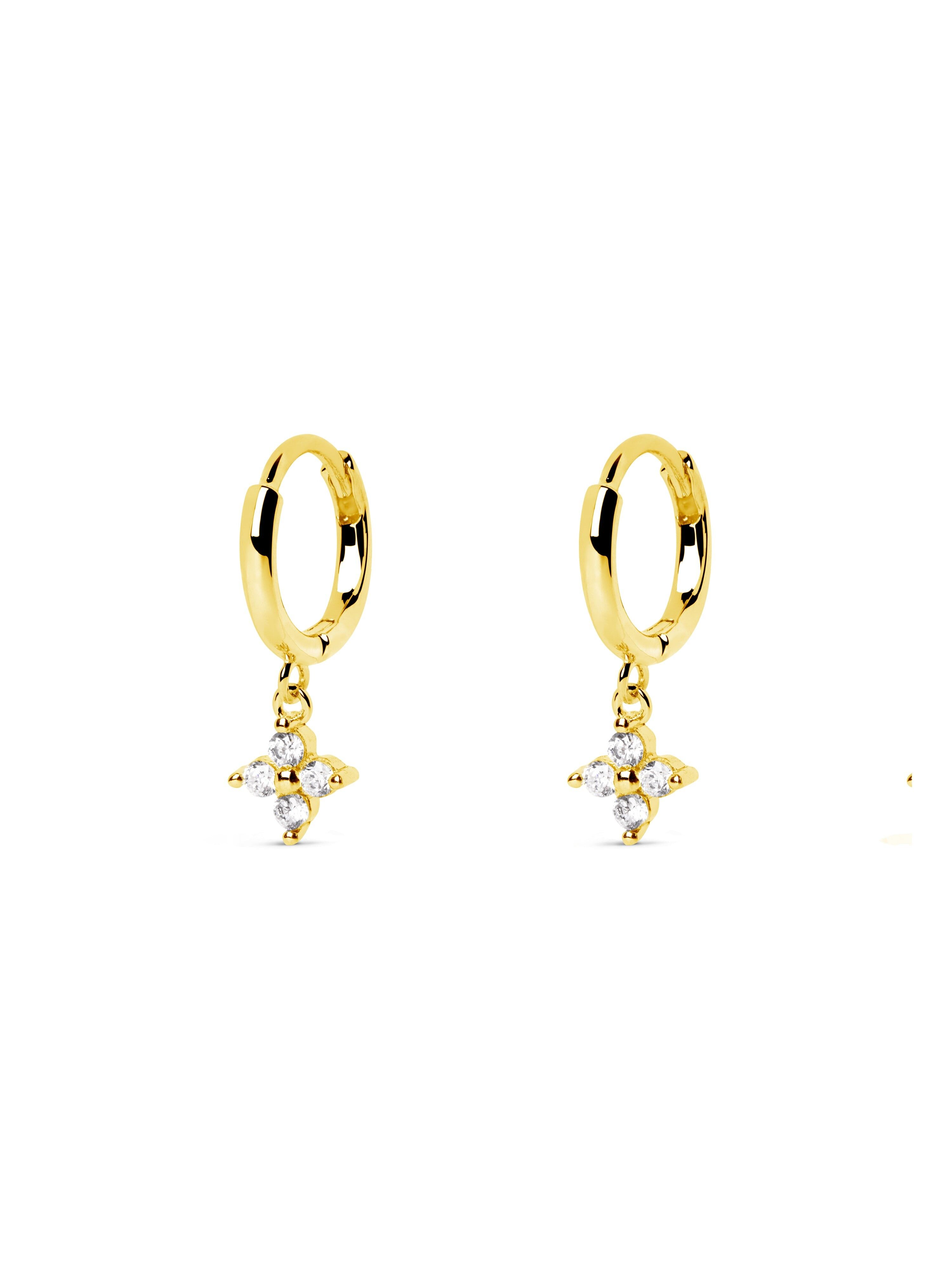 ह' Hindi Alphabet Earrings (Small) – Mokshali Jewelry