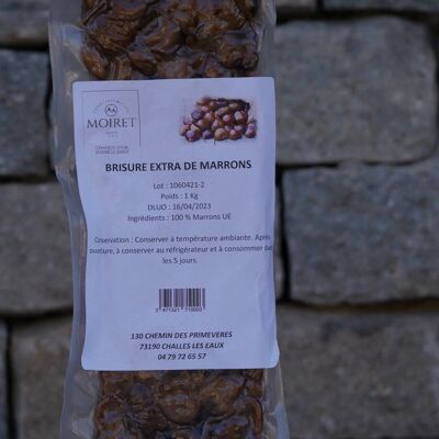 Extra gebrochene Kastanien aus der Ardèche 1 kg