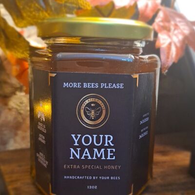 Personalised Honey Jar - None