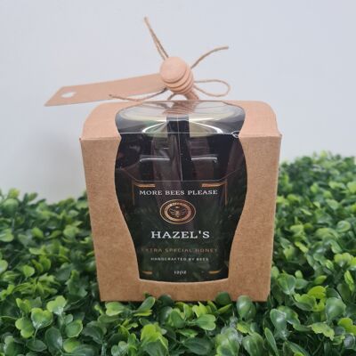 Gift Boxed Personalised Honey