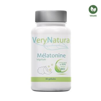 Mélatonine végétale 95% d'ingrédients Bio 1