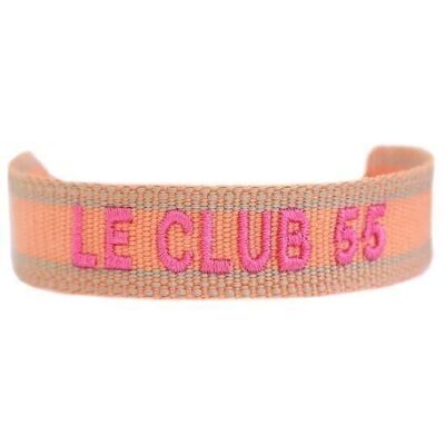 Bracciale in tessuto le club