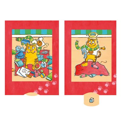 Living Card "Tappeto", cartolina lamellare di alta qualità