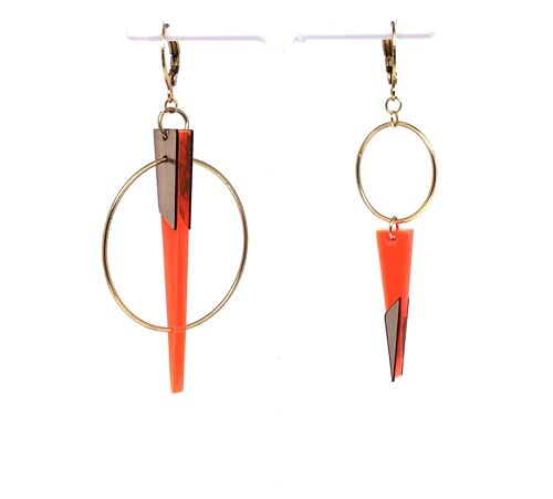 Boucles d'oreilles Isaak Oranges