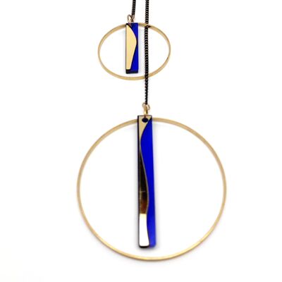 Blue Gudmund long necklace