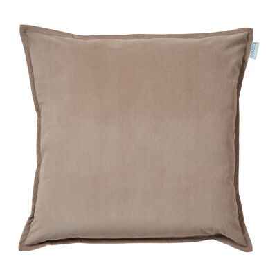 Velvet Outdoor cushion sand 50x50 cm