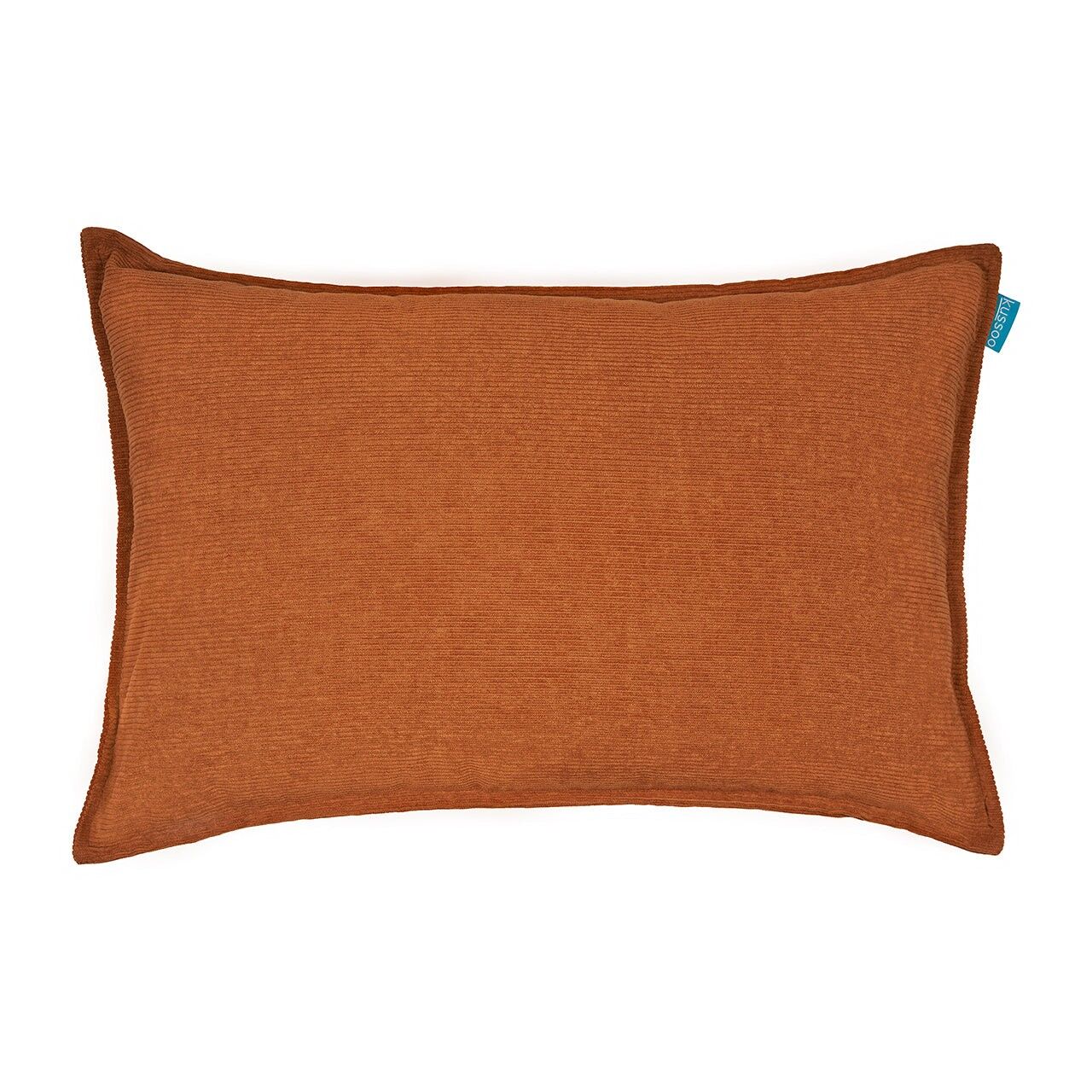 Coussin Velours côtelé cognac 40x60 cm