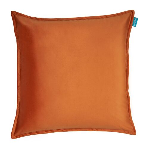 Kussen Fluweel oranje 50x50 cm