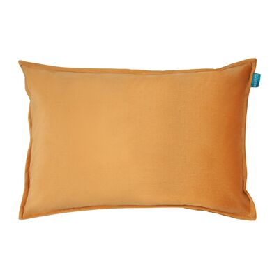 Cushion Velvet Ocher yellow 40x60 cm