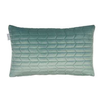 Cushion Velvet Pattern Mint 30x50 cm