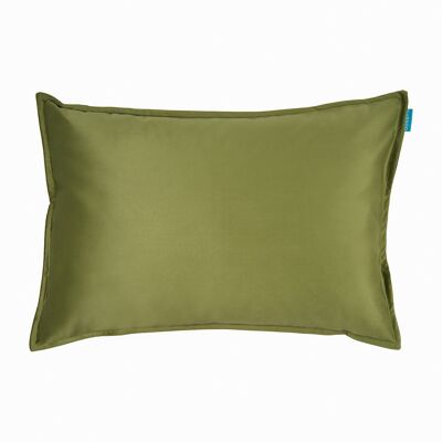 Cushion Velvet olive green 40x60 cm