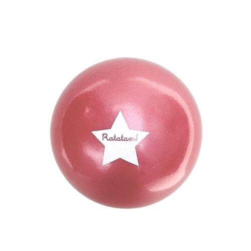 Petit ballon vintage rose 12 cm