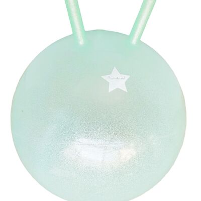 Green summer range jumping ball