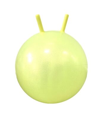 Ballon sauteur gamme summer jaune pailleté 4