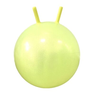 Ballon sauteur gamme summer jaune pailleté