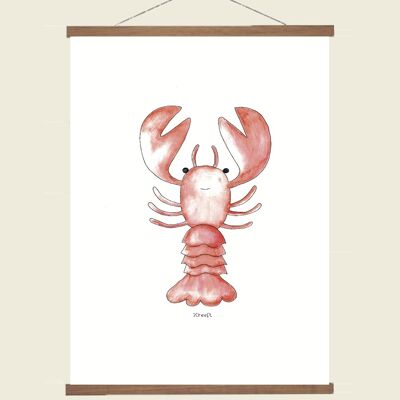 Affiche de homard