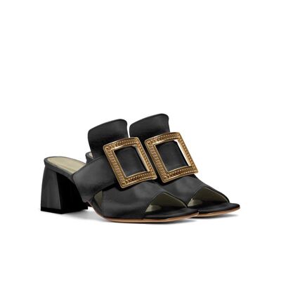 ASMAU ARDO Custom Made Rich luxe sandals - Black
