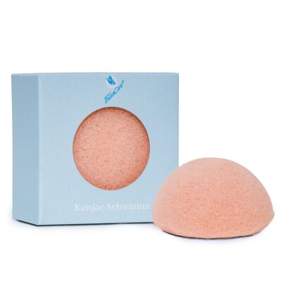 TheraCare Konjac Sponge for Face and Body - Red Clay