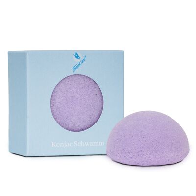 TheraCare Konjac Sponge for Face and Body - Lavender