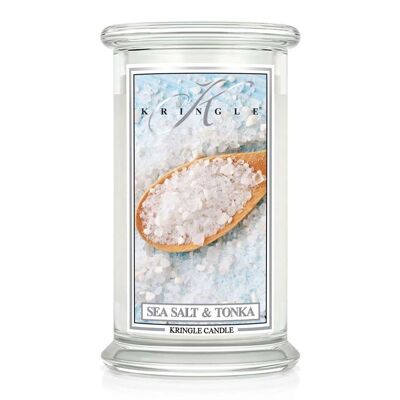 Scented candle Sea Salt & Tonka Large