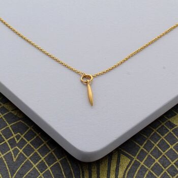 Collier Minimal Pod - Gold filled 3