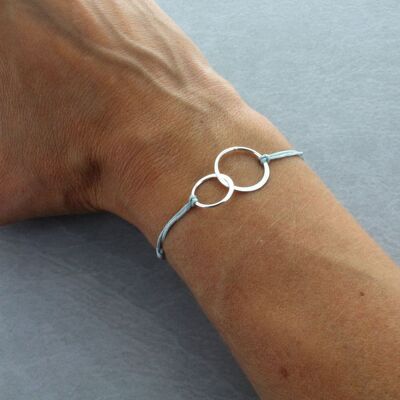 Infinity Sterling Silver Friendship Bracelet