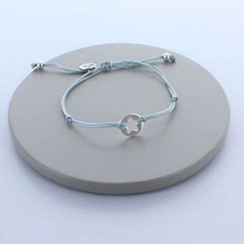 Bracelets d'amitié étoiles en argent sterling - Argent 3