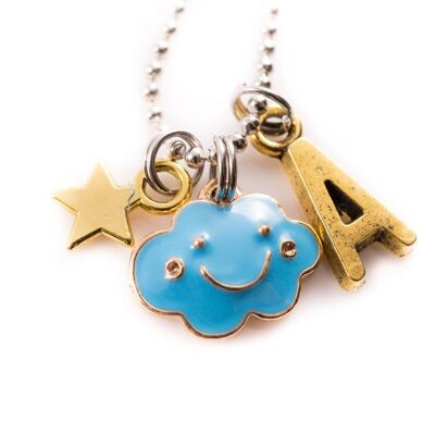 Happy Cloud Personalised Necklace