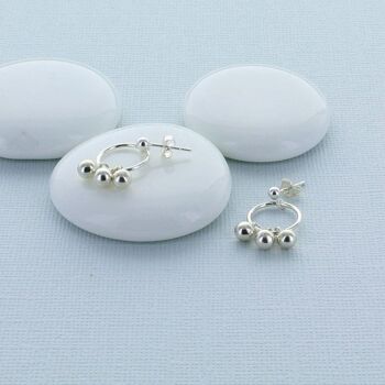 Boucles d'oreilles créoles cloche 2