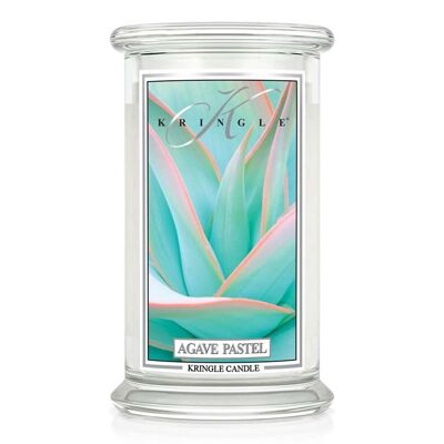 Scented candle Agave Pastel Large