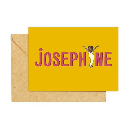 CARTE "Josephine" par l'illustratrice ©️Stéphanie Gerlier_10,5 cm x 14,8 cm